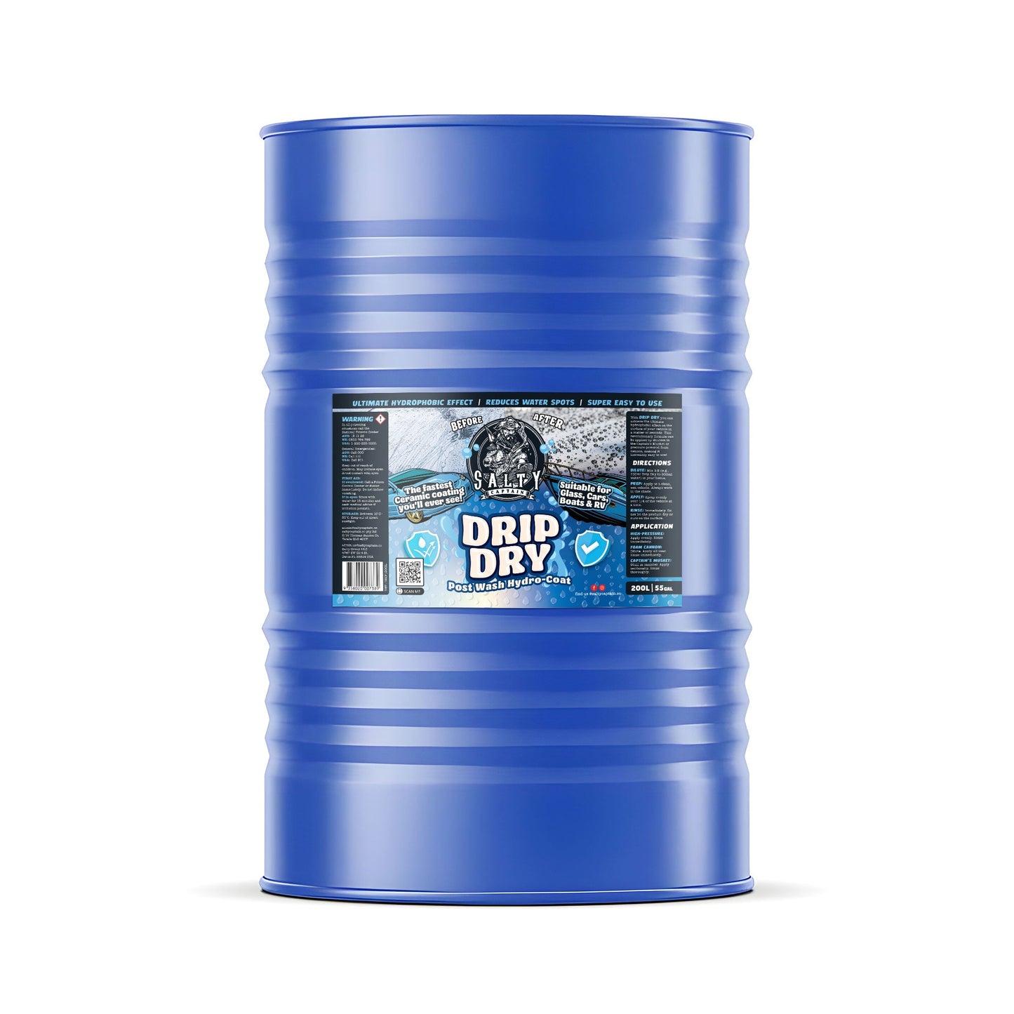 Drip Dry Ceramic Suds 200L