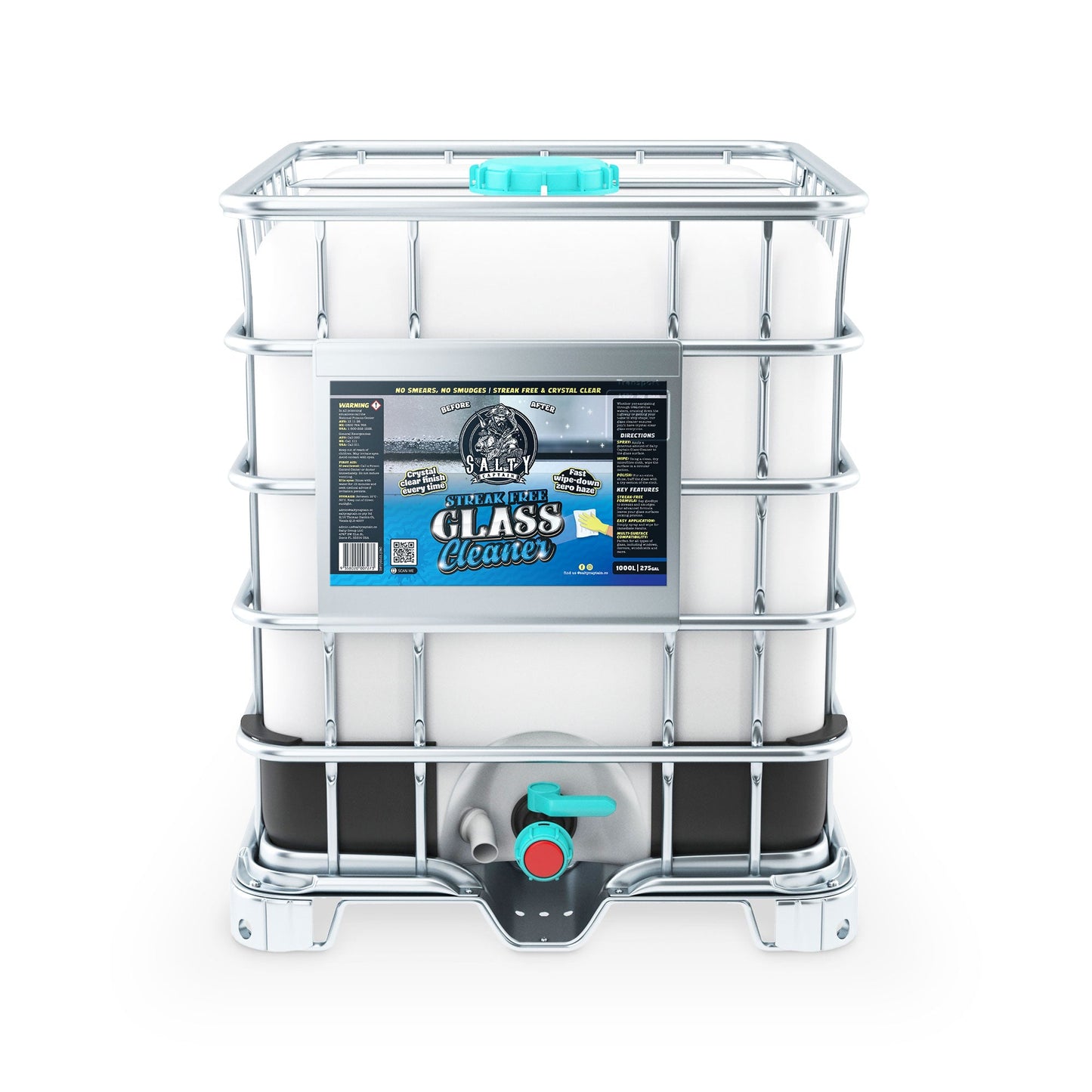 Streak Free Glass Cleaner 1000L